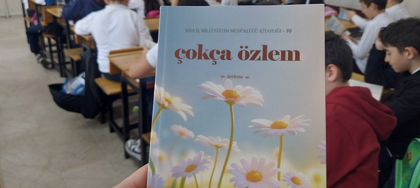 Rize TOBB İlkokulu öğrencileri “Çokça Özlem” isimli kitap çıkardı