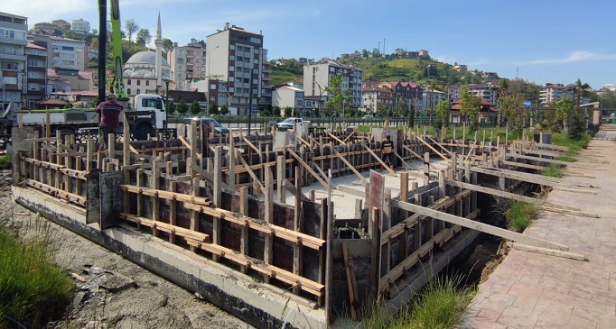 İyidere’ye Ömer Lütfi Mete Kütüphanesinin Temeli Atıldı