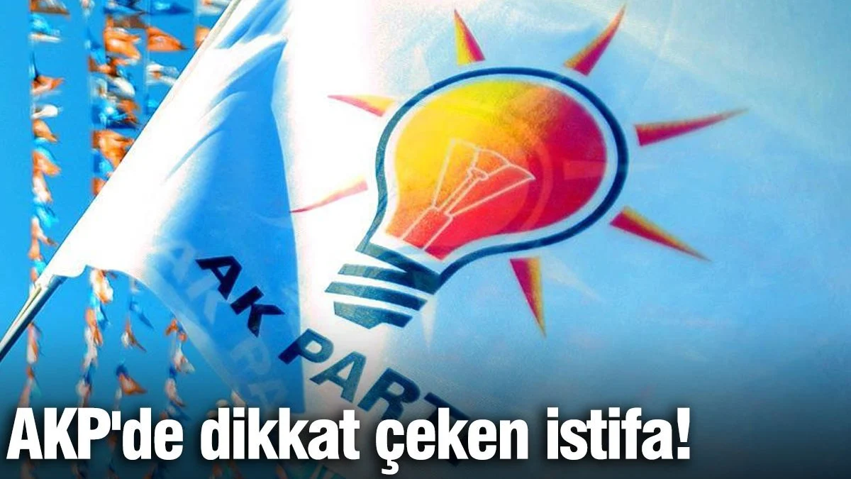 Osmaniye, Kadirli AKP ilçe Başkanı Hacı Mustafa Gök görevinden istifa etti.