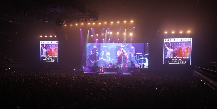 Mor ve Ötesi’nden İzmir’de dev konser... Dünya çapında bir stadyum konseri