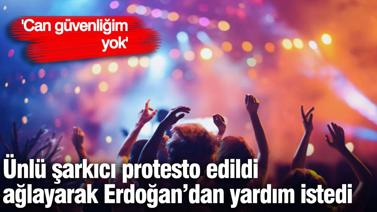 Ünlü şarkıcı ağlayarak Erdoğan'dan yardım istedi