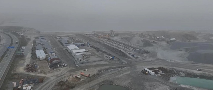 İyidere Lojistik Merkezi’nde Yüzde 60 Tamamlandı