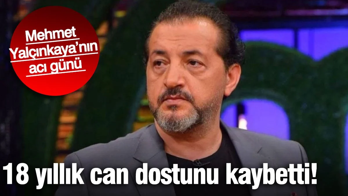 Memet Yalçınkaya’nın acı günü! 18 yıllık can dostunu kaybettih