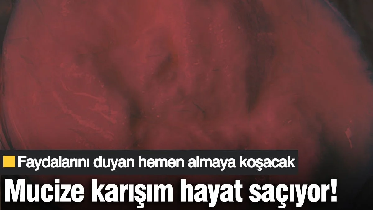 Mucize karışım hayat saçıyor! Faydalarını duyan hemen almaya koşacak