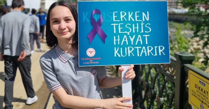 Rize’de Cilt Kanseri Farkındalığına Dikkat Çekildi