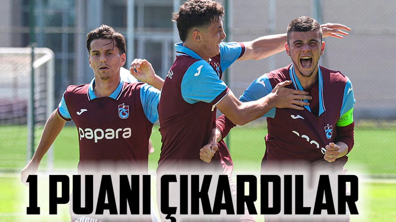 Trabzonspor U19, Kasımpaşa ile 2-2 Berabere Kaldı!