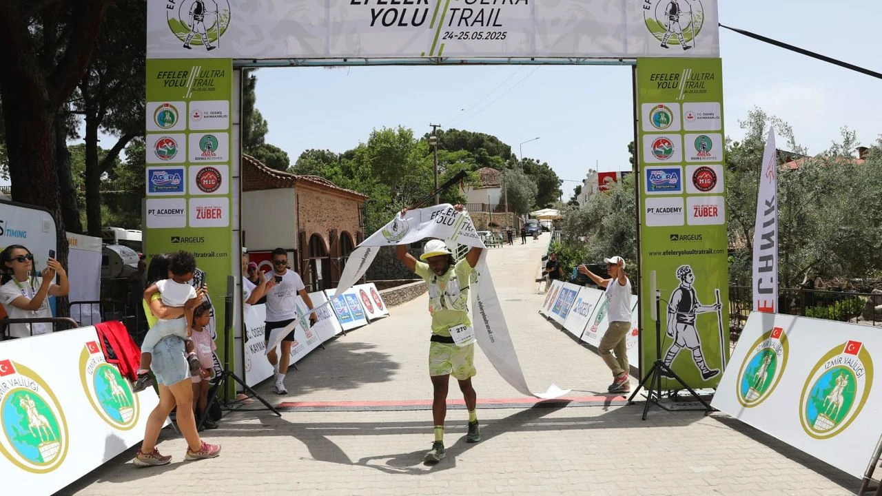 Efeler Yolu Ultra Trail'de ilk gün sona erdi