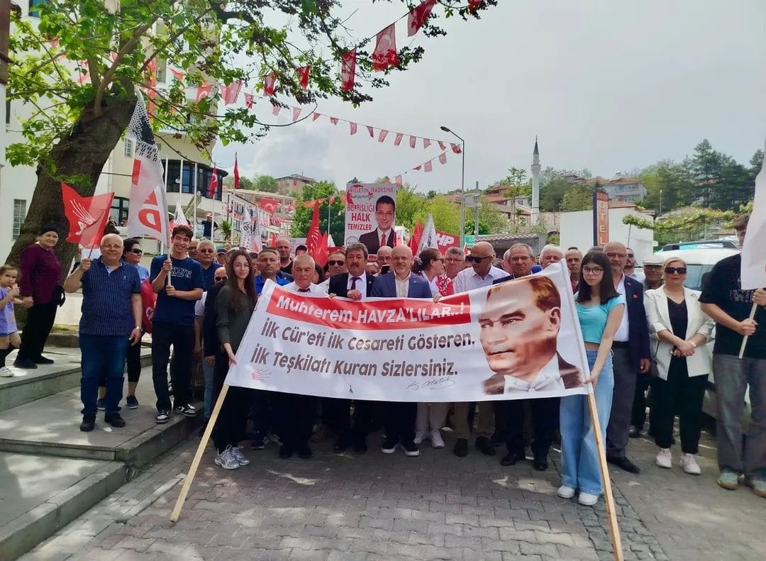 CHP Havza’dan Tarihi Mirasla Geleceğe: 106 Yıllık Direniş Ruhu Yeniden Meydanlarda