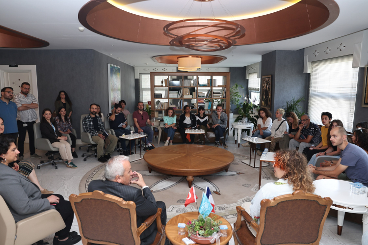 Fransa’dan gelip Nilüfer’in sağlıklı gıda politikalarını incelediler