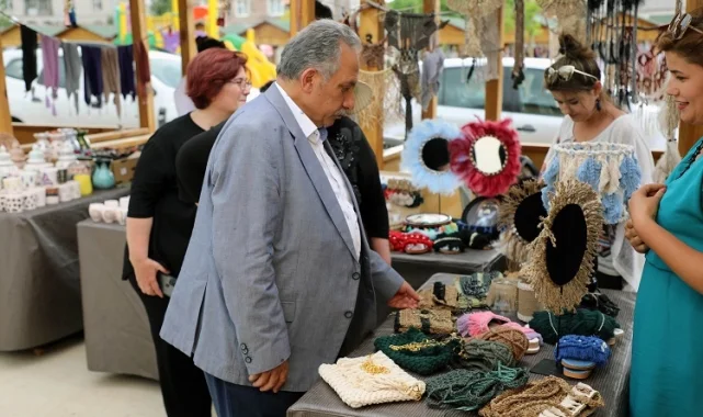 Kayseri Talas'ta bayram öncesi Maharetli Eller zamanı