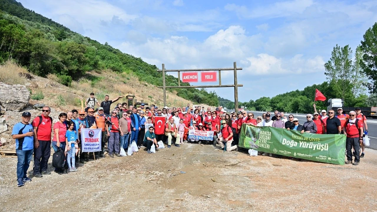 Manisa Tarzanı’nın rotasında doğa ve tarihle iç içe yürüyüş 