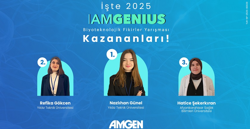 Amgen Türkiye IamGenius ile gençlerin kanser hastaları için umut veren fikirlerini ödüllendirdi