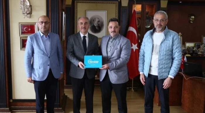 Rize Ziyaretinde Başkan Metin'i Pas Geçmediler