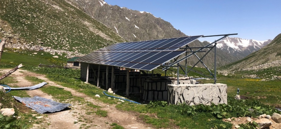 Verçenik Yaylası’nda Güneş Enerjisi Devrimi: Ortaköy Halkı Yaylayı Aydınlattı