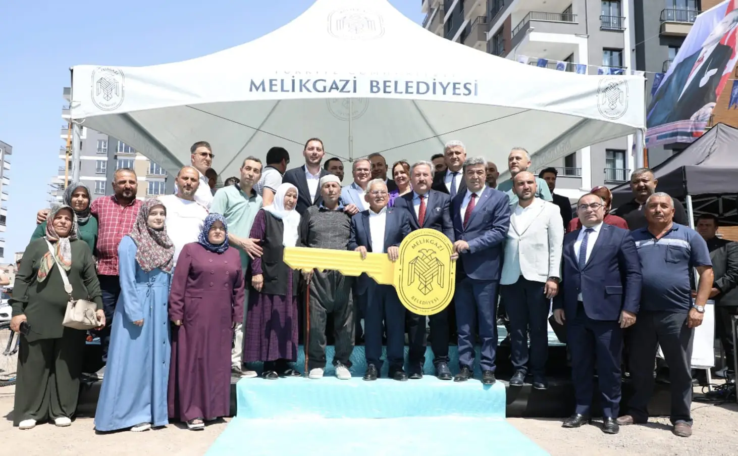 Kayseri Melikgazi Belediyesi 120 ailenin hayalini gerçekleştirdi
