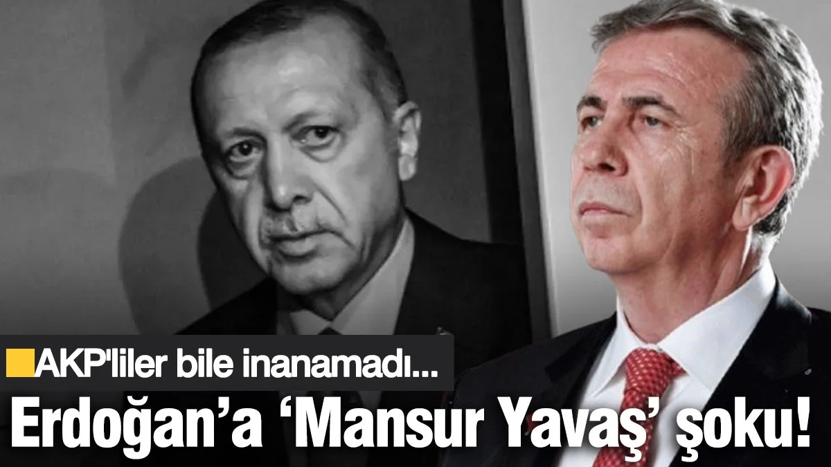 Mansur Yavaş Erdoğan’ı şoka uğrattı! AKP'liler bile inanamadı...