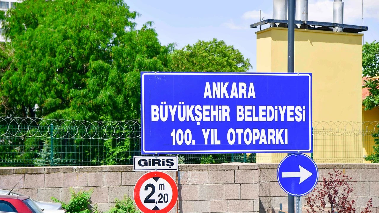 Ankara 100. Yıl Otoparkı hizmete açıldı