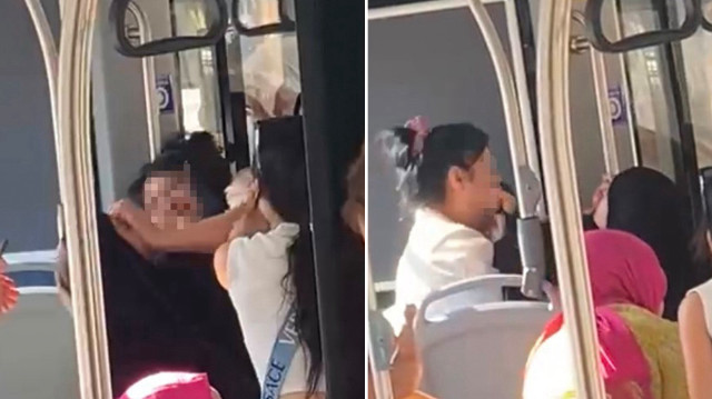 Denizli’de tesettürlü kadına hakarete gözaltı!