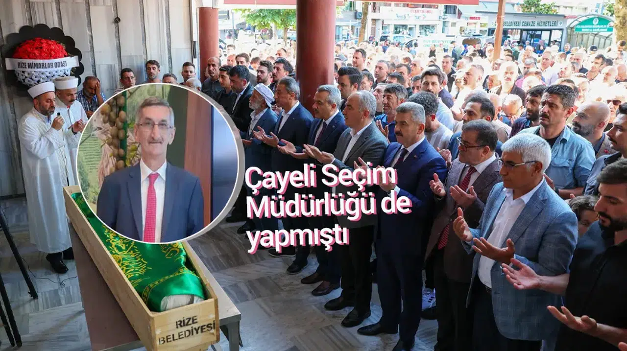 Eski Seçim Müdürü Karaömeroğlu’na son görev