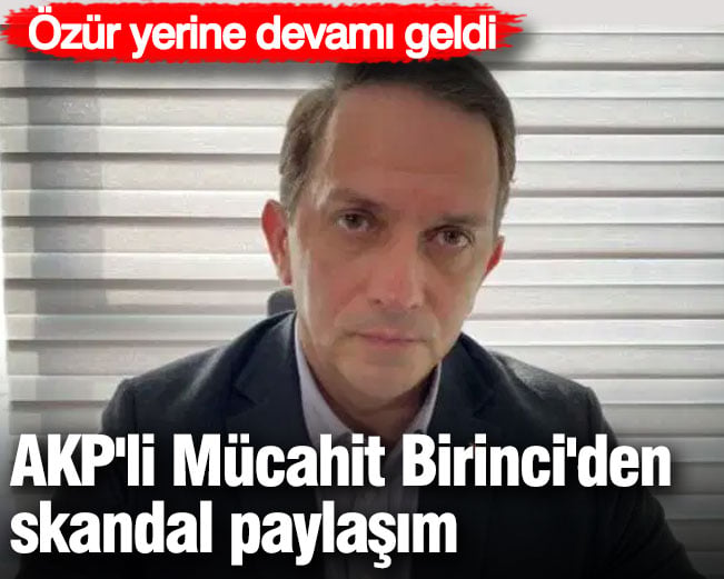 Rizeli Mücahit Birinci'den skandal paylaşım!