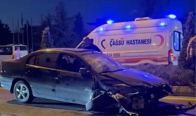 Düzce'de trafik kazası: 1 yaralı