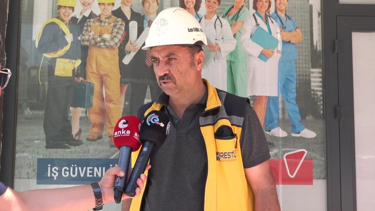 İş güvenliği uzmanı Şahbaz: 