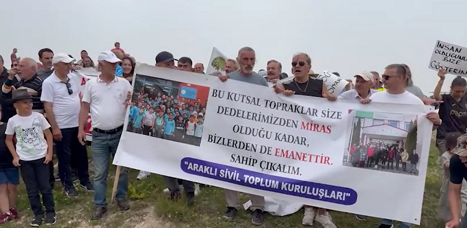 Araklı’da Altın Arama Gerginliği: Halk Yaylasına Sahip Çıkıyor ,
