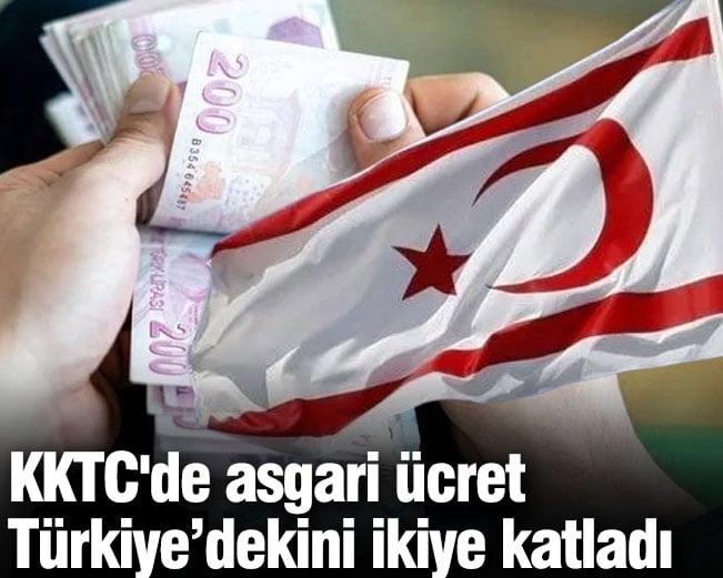 KKTC'de asgari ücret 44 bin 546 lira oldu