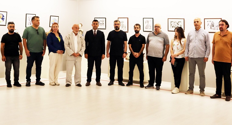 RESİM VE SERAMİK SANATÇISI MUHAMMET ALİYEV SANKO SANAT GALERİSİNDE SERGİ AÇTI