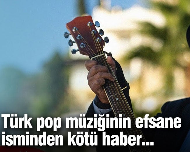 Türk pop müziğinin efsane isminden kötü haber...
