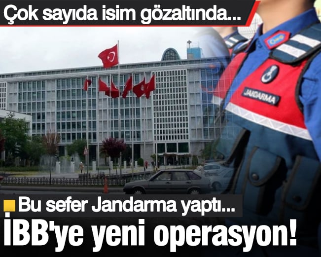İBB'ye yeni operasyon! Çok sayıda isim gözaltında...