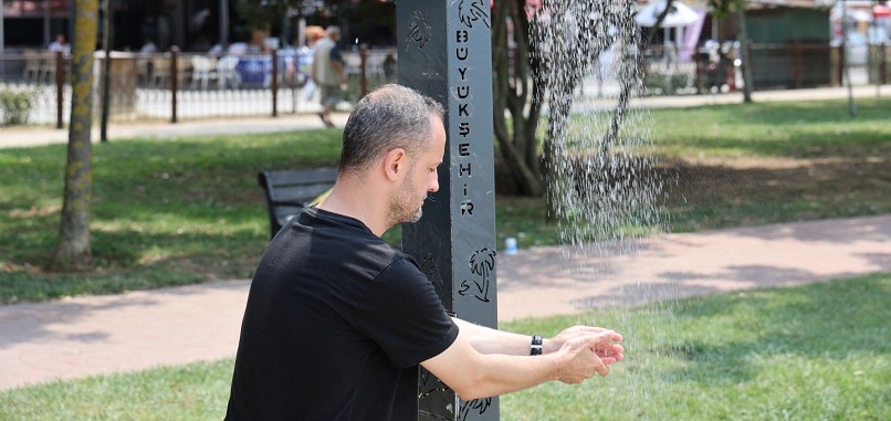 Kocaeli Büyükşehir'den sahillerde su tasarrufu hamlesi