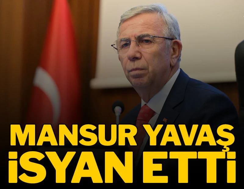 Mansur Yavaş isyan etti: Neyi bekliyorsunuz?