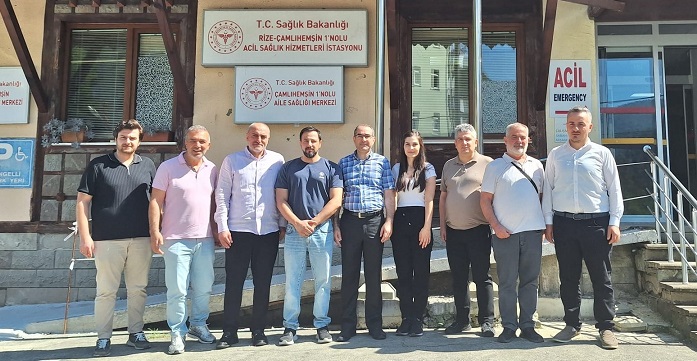 Fındıklı ve Çamlıhemşin Devlet Hastanelerinin Yatırım Planlamaları Sahada Değerlendirildi