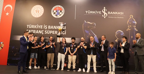 BAYEGAN, TÜRKİYE İŞ BANKASI SATRANÇ SÜPER LİGİ’NDE YİNE ŞAMPİYON