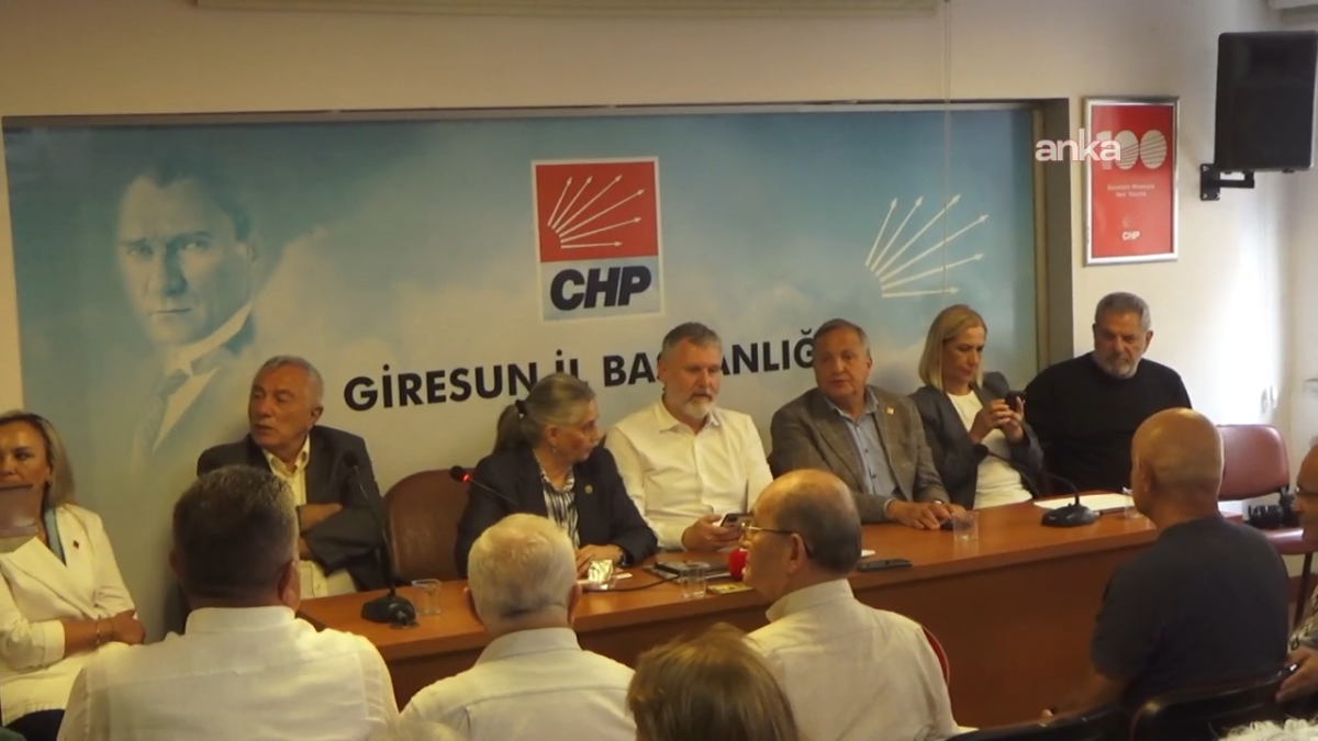 CHP heyeti Giresun’da... “Hukuksuzluğa sonuna kadar direneceğiz”