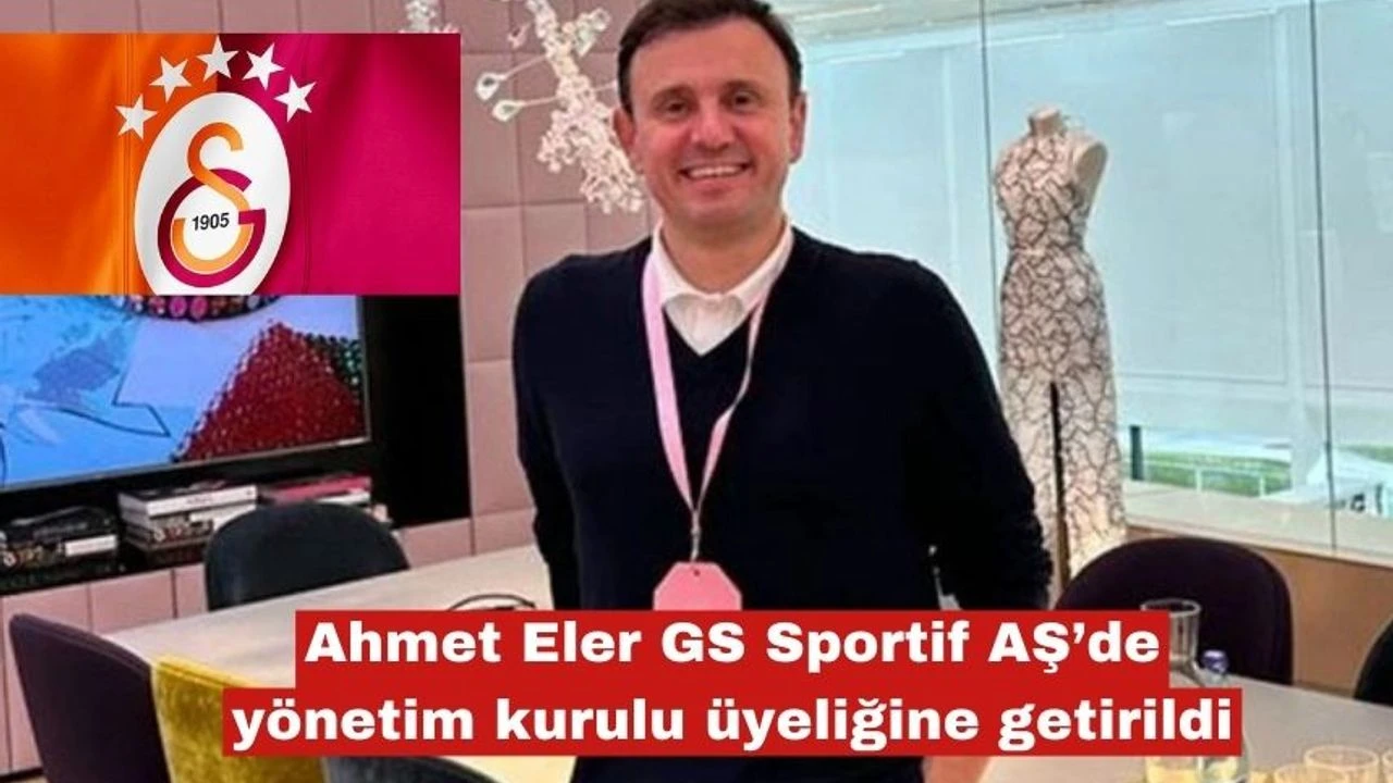 Galatasaray Sportif AŞ'de yeni atama