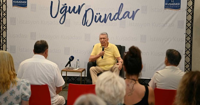 İstasyon Kuşadası, Uğur Dündar’ı ağırladı