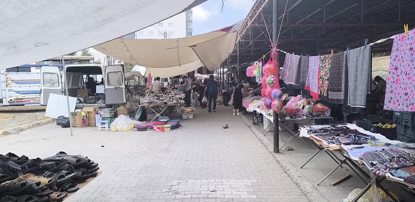 Pazara giden Osmaniyeli vatandaş: 