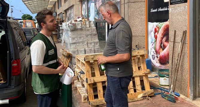 Rize Yeşilay’dan Toptancılar Sitesi’nde Bağımlılıkla Mücadele Farkındalık Çalışması