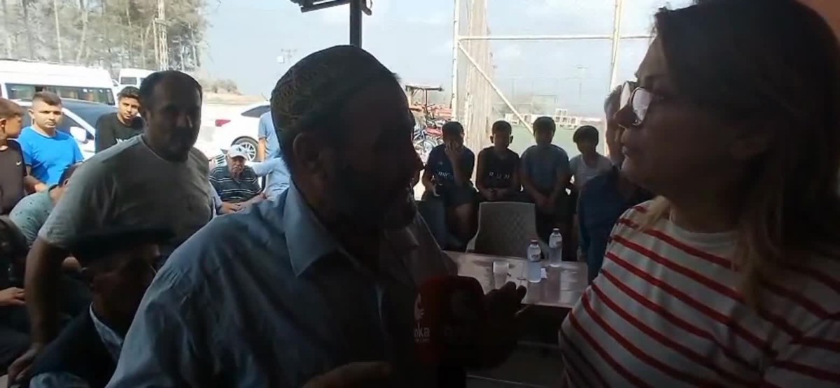 Osmaniye’nin Türkmen Beldesi sakinlerinden kireç fabrikasına tepki 