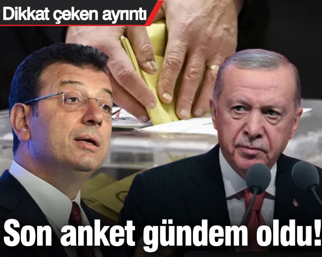 Son anket gündem oldu! Dikkat çeken ayrıntı