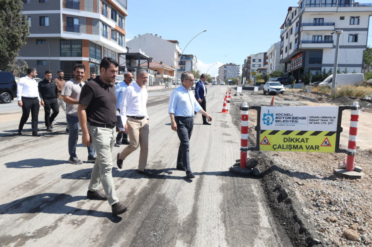 Genel Sekreter Baraçlı, Gebze'de gezmedik proje bırakmadı
