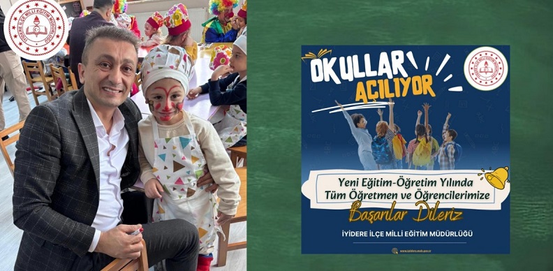 İyidere’de Yeni Eğitim Yılı Başladı: 675 Öğrenci Ders Başı Yaptı