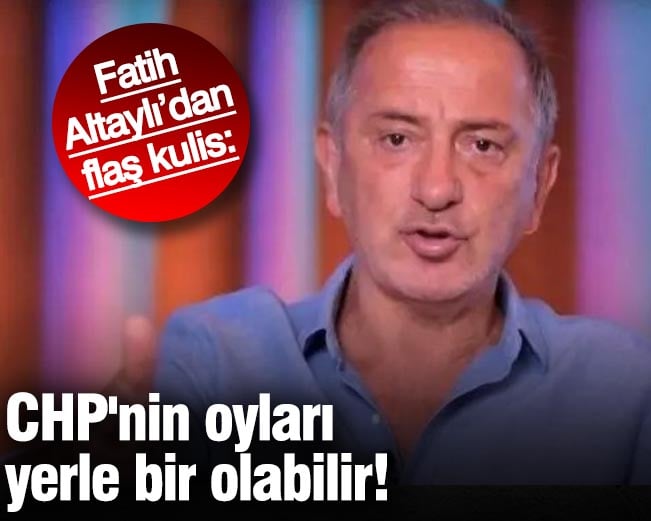 CHP'nin oyları yerle bir olabilir!