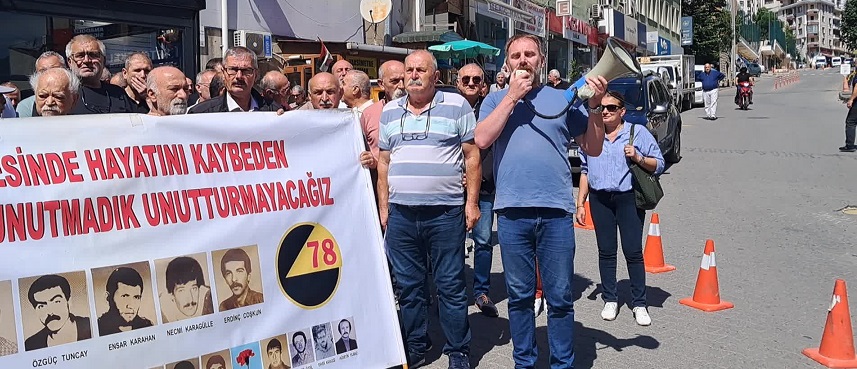 Artvin'de 12 Eylül protestosu