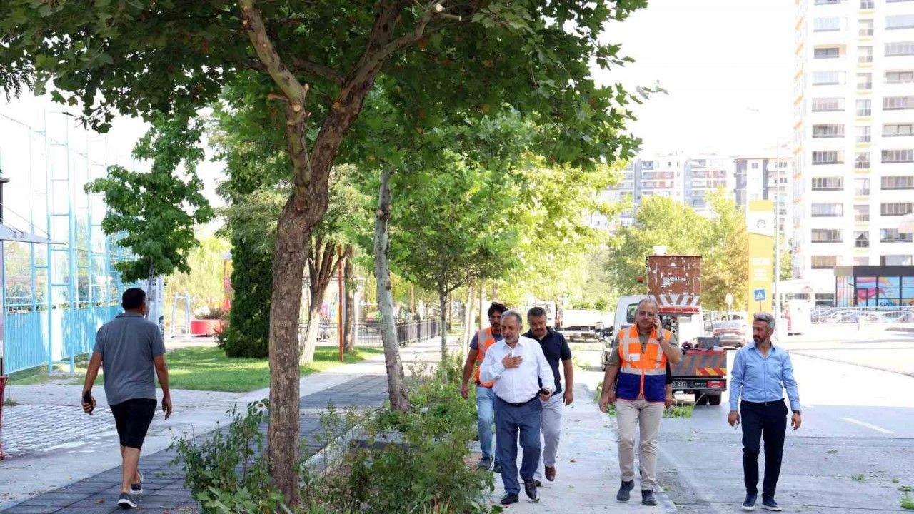Kayseri Talas'ta hizmet seferberliği