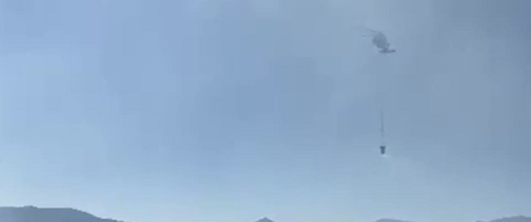 Tunceli'deki orman yangını kontrol altına alındı
