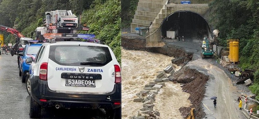 Ayder’ de Mahsur Kalan Vatandaşlar Helikopterlerle Tahliye Ediliyor
