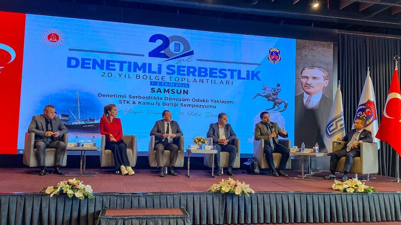 Denetimli Serbestlikte Dönüşüm Odaklı Yaklaşım Sempozyumu Samsun'da başladı